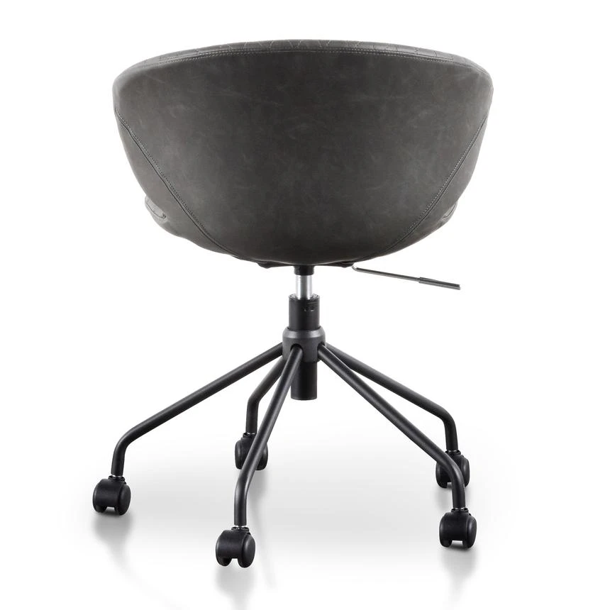 Office Chair - Charcoal With Black Base - Image 6