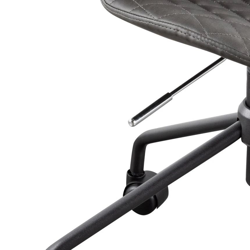 Office Chair - Charcoal With Black Base - Image 8