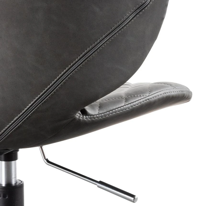 Office Chair - Charcoal With Black Base - Image 9