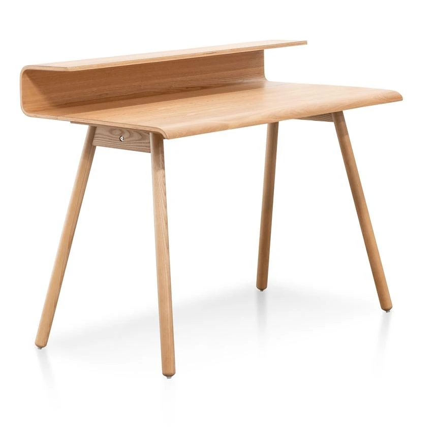 Wooden Home Office Desk - Natural - Image 3