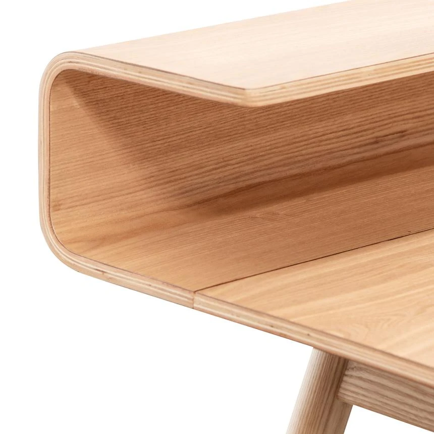 Wooden Home Office Desk - Natural - Image 5