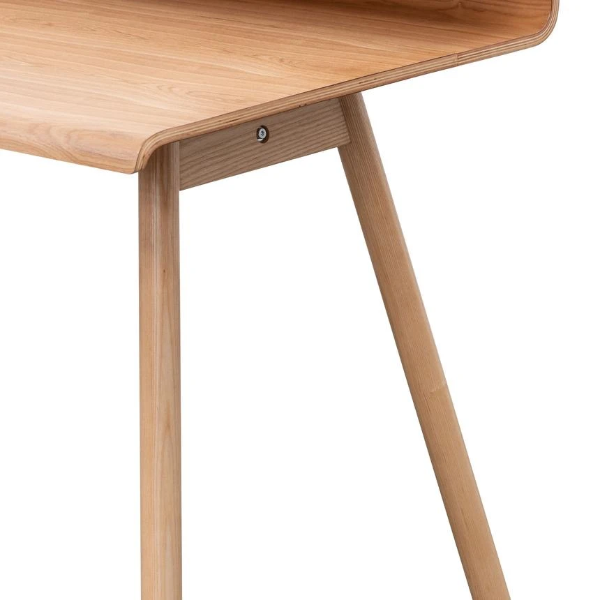 Wooden Home Office Desk - Natural - Image 8
