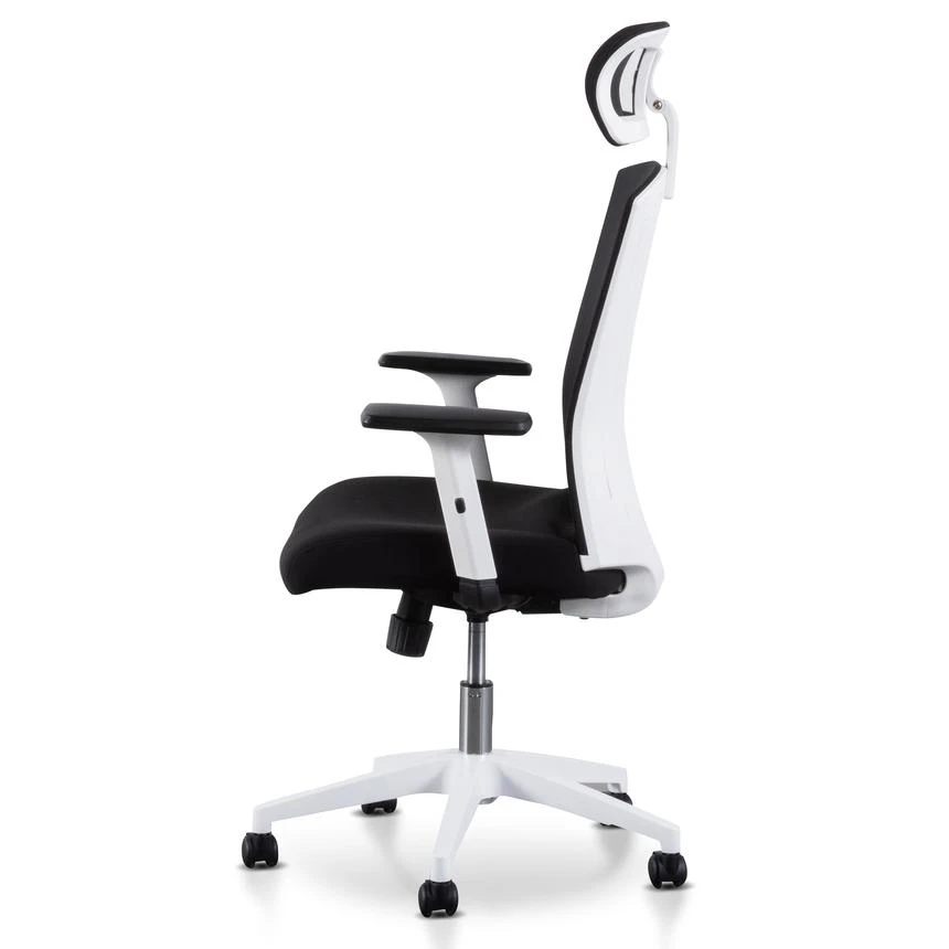 Office Chair - Black And White - Image 3