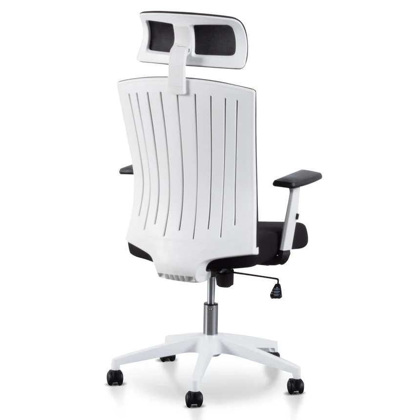 Office Chair - Black And White - Image 4