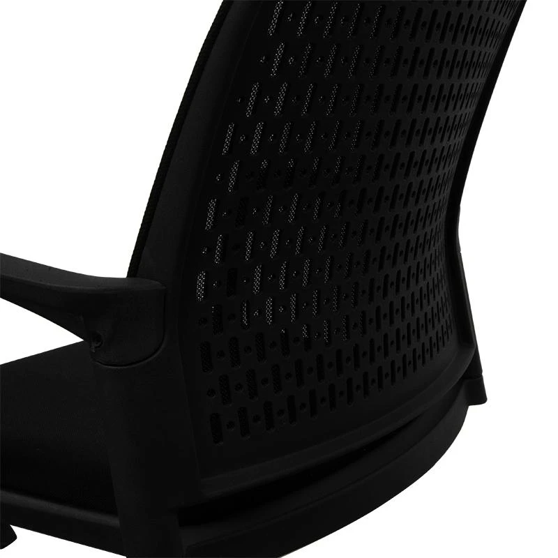 Drafting Office Chair - Black - Image 6