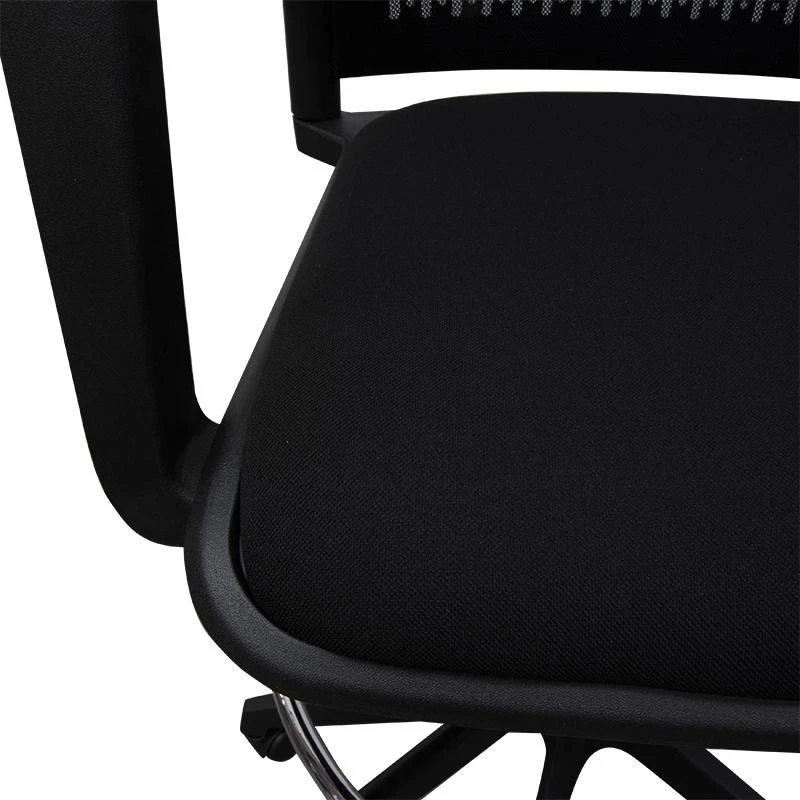 Drafting Office Chair - Black - Image 7