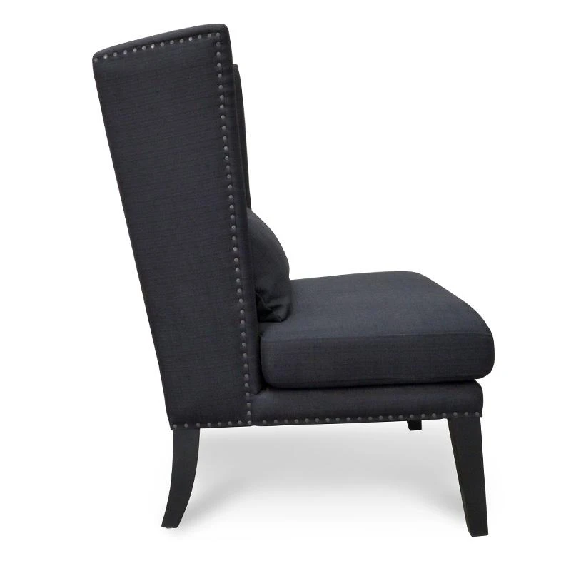 Lounge Chair In Black - Image 2