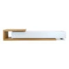 Scandinavian 2.4m-3.07m TV Entertainment Unit - Natural - White