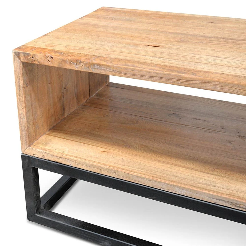 2.2m Reclaimed TV Entertainment Unit 2 2.2m Reclaimed TV Entertainment Unit - Image 2