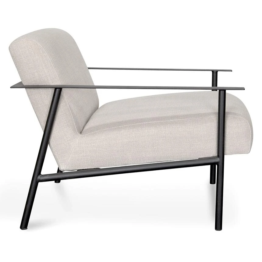 Lounge Chair - Beige - Image 3