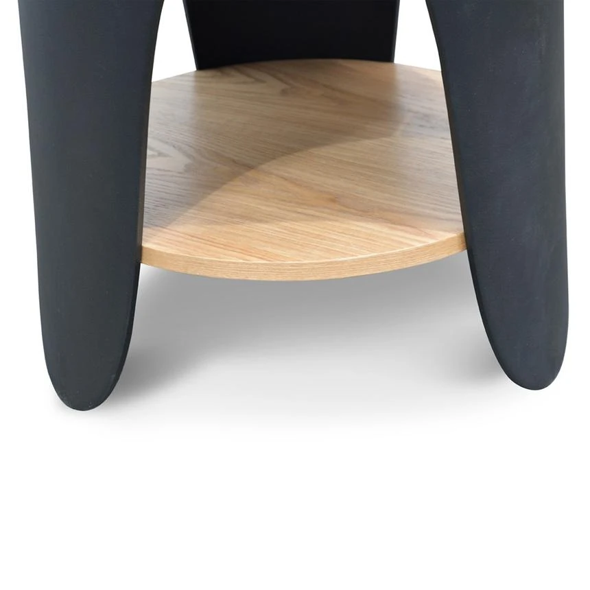 Side Table - Natural - Black 8 Side Table - Natural - Black - Image 8