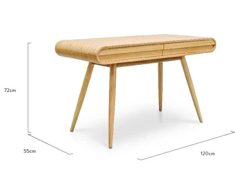 Narrow Wood Console Table- Natural - Image 7