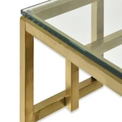 1.15m Console Glass Table - Brushed Gold Base 8 1.15m Console Glass Table - Brushed Gold Base -Calibre Furniture Sales Store dt2423 bs 4 860x 772460aa e642 4e57 82e1 229a2119c399