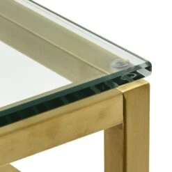 1.15m Console Glass Table - Brushed Gold Base 10 1.15m Console Glass Table - Brushed Gold Base -Calibre Furniture Sales Store dt2423 bs 5 860x c136cbc5 5c10 487b 9284 4e168bcf9e6b