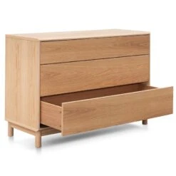 3 Drawers Dressing Table - Natural Oak -Calibre Furniture Sales Store dt6088 cn 5 860x 5088973d 1195 49ee 91a4 2c36b35f02d2