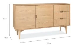 Scandinavian Buffet Cabinet - Natural -Calibre Furniture Sales Store dt770 vn dimension 860x d62294e6 de05 4b62 97bf c8d53679effe