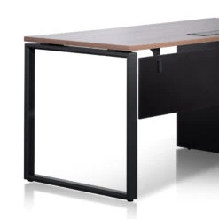 1.6m Single Seater Walnut Office Desk - Black Legs 14 1.6m Single Seater Walnut Office Desk - Black Legs -Calibre Furniture Sales Store halo 1.6m single seater walnut office desk black legs OT6162 SN 4 860x 87f53fd3 3b0f 4a9b 9bc2 3f91c1fb6cda