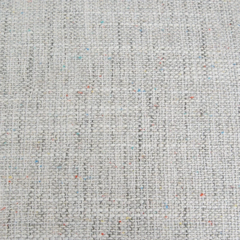 Armchair In Light Spec Grey - Black Metal Legs - Image 10