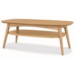 Scandinavian 109cm Coffee Table - Natural