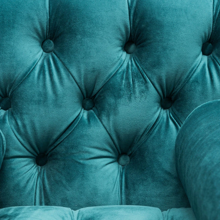Armchair - Teal Green - Image 11