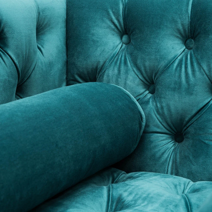 Armchair - Teal Green - Image 12