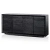 1.8m Wooden Sideboard - Black Oak