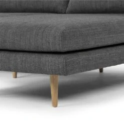 3 Seater With Right Chaise - Metal Grey -Calibre Furniture Sales Store md 1490 3s chaise rhf venga 017 antrazite natural oak legs leg 860x 0b31adcb 10a7 4721 b3af 998bfdc19861