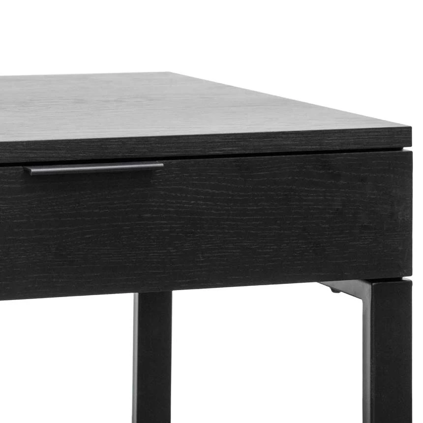 120cm Home Office Desk - Black - Image 9