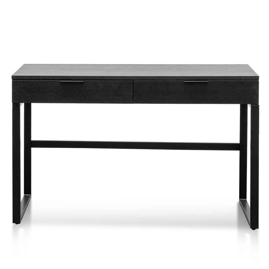 120cm Home Office Desk - Black - Image 2