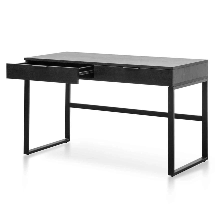 120cm Home Office Desk - Black - Image 3