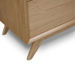 6 Drawer Wide Chest - Natural -Calibre Furniture Sales Store nora 6 drawer wide chest dressing natural dt1057 vn leg 2 860x 99b4fd9f 615b 42ae b03f 9c38c5f164d1