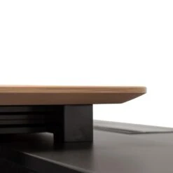 2m Right Return Office Desk - Natural - Black -Calibre Furniture Sales Store ot2343 sn 8 of 10 860x 5578ebdd 495f 46c9 9414 658a28e6ac76