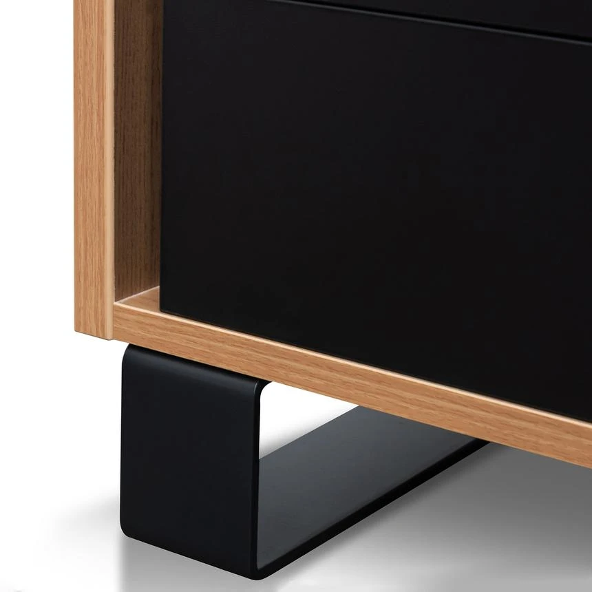 2.3m Left Return Office Desk - Natural - Image 16