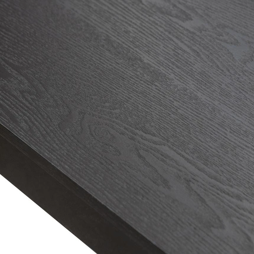 Wooden Home Office Desk - Black - Image 10