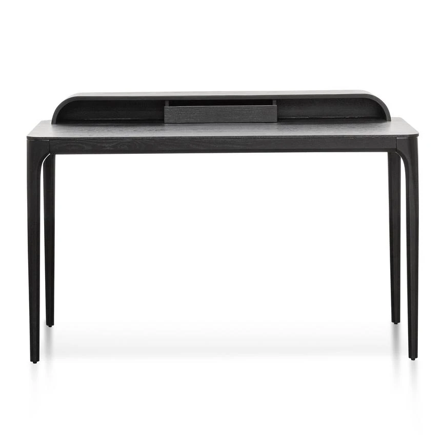 Wooden Home Office Desk - Black - Image 2