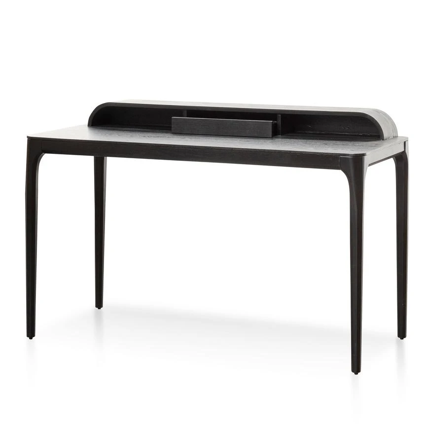 Wooden Home Office Desk - Black - Image 3