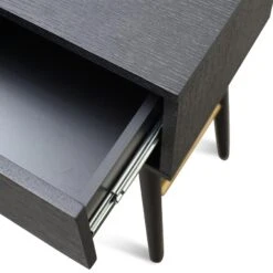 Bed Side Table - Black -Calibre Furniture Sales Store st2666 dw 5 860x d2af485f 9e37 4bd4 9b77 97200c5a6e59