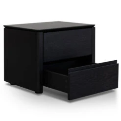 Bedside Table - Black Oak Veneer -Calibre Furniture Sales Store st2844 cn 4 860x 45a880b0 ddb0 465a b8b7 c4ea1b35617a