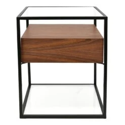 Scandinavian Side Table - Walnut -Calibre Furniture Sales Store st311wal ig dixson scandinavian side table walnut 1 860x 727a0f2b a272 4478 b174 d5493de3f04c